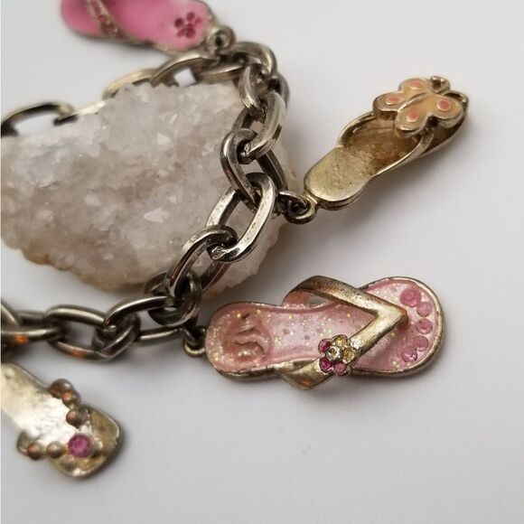 Flip flop summer dreams charm bracelet 🤩 H - Picture 3 of 3